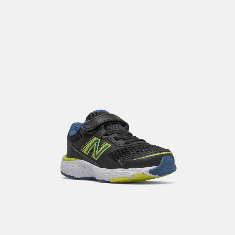 Zapatos New Balance 680v6 Bungee Niños Gris Oscuro | EC 1171RW
