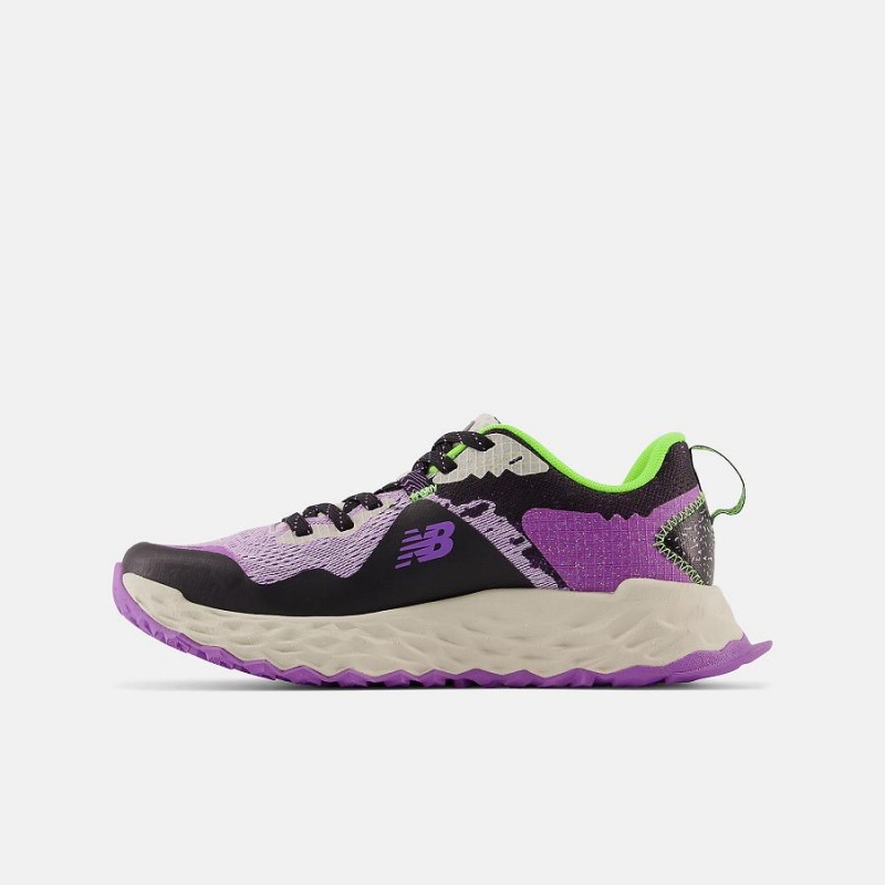 Zapatos New Balance Fresh Foam Hierro v7 Niños Moradas | EC 1086VD