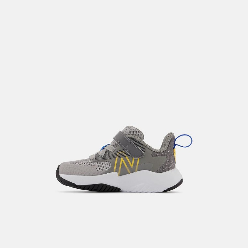 Zapatos New Balance Rave Run v2 Bungee Lace with Strap Niños Gris | EC 1189CE