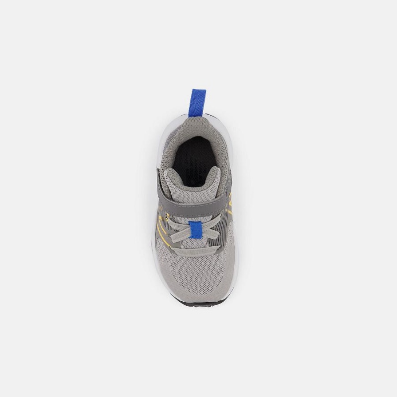 Zapatos New Balance Rave Run v2 Bungee Lace with Strap Niños Gris | EC 1189CE